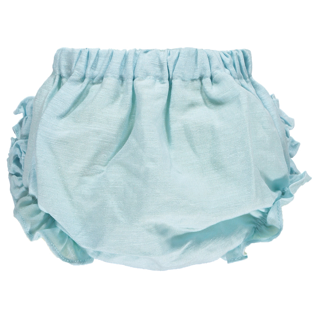 Water Blue Baby Bloomers