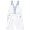 White and Stripy Romper