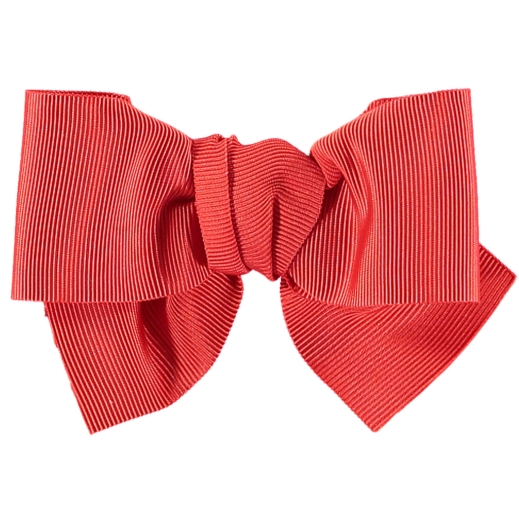 Grosgrain Red Hair Bow