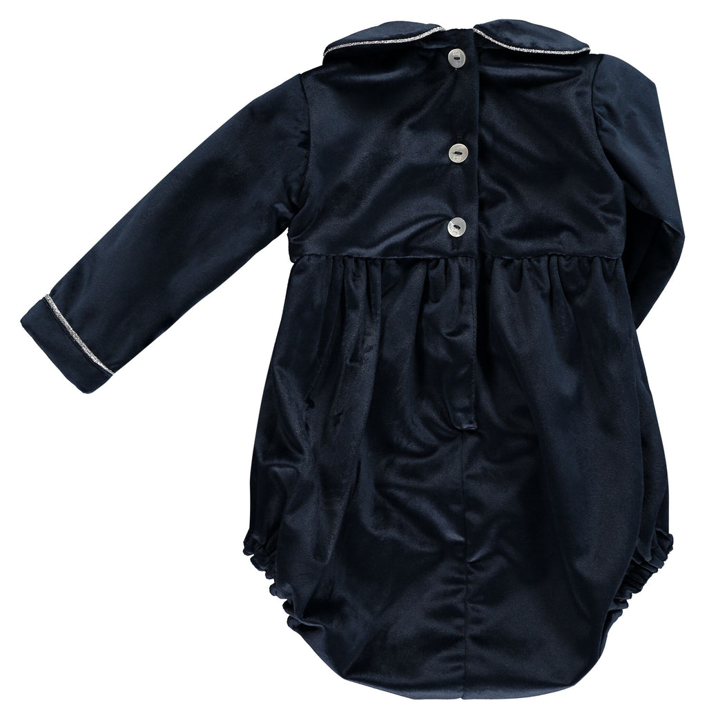 Midnight Blue Romper