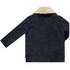 Navy Wool Coat