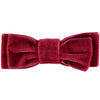 Bordeaux Velvet Bow