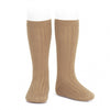 Knee High Socks Camel