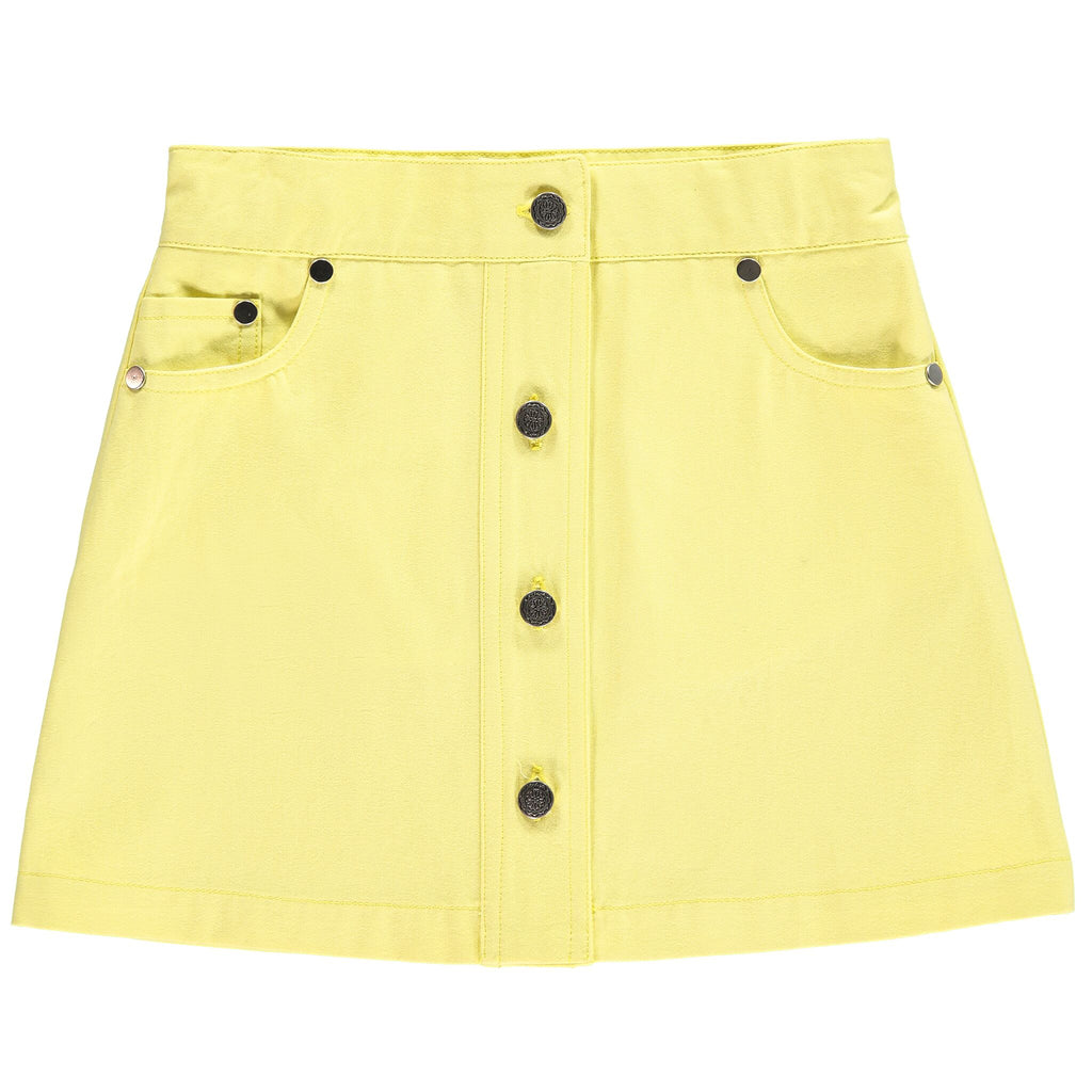 Yellow Mini Skirt